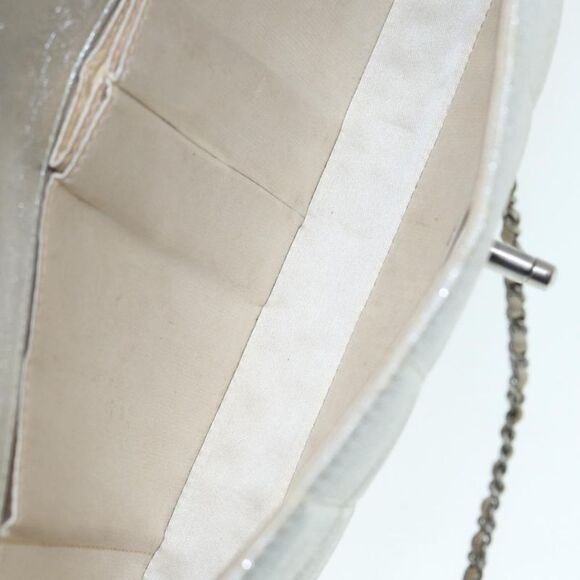 Chanel Chocolate Bar Beige Synthetic Clutch Bag (Pre-Owned) - Picture 13 of 16